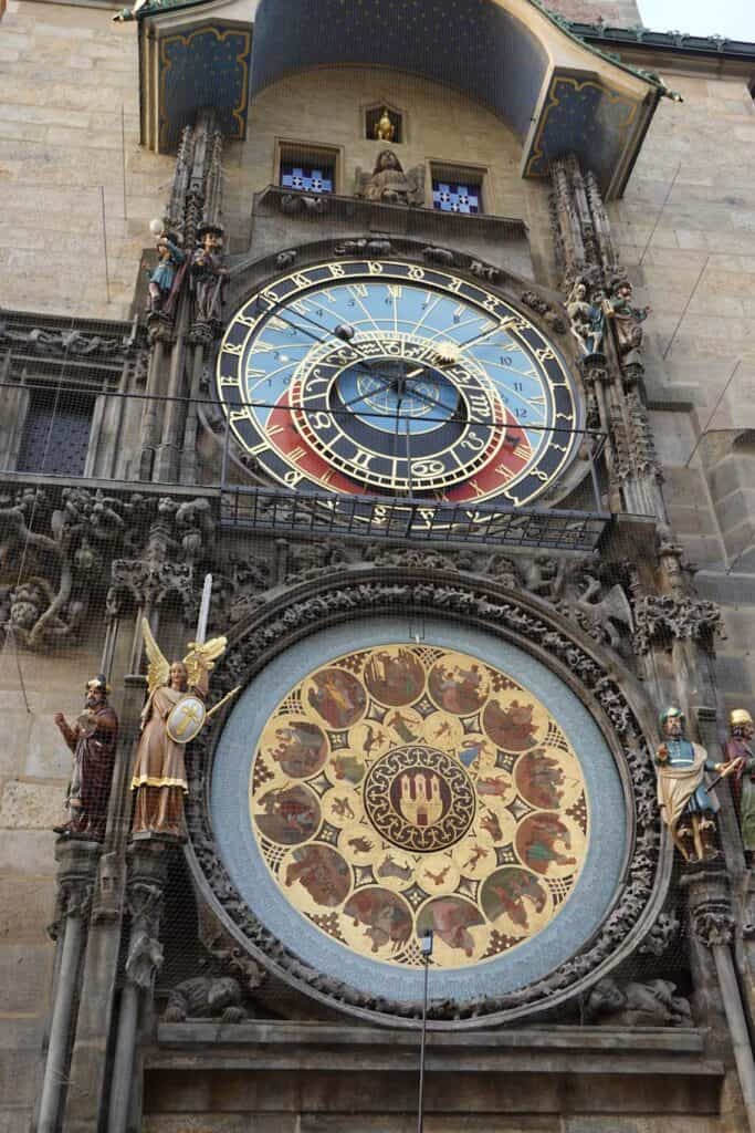 Prague Astronomical Clock in Old Town Square