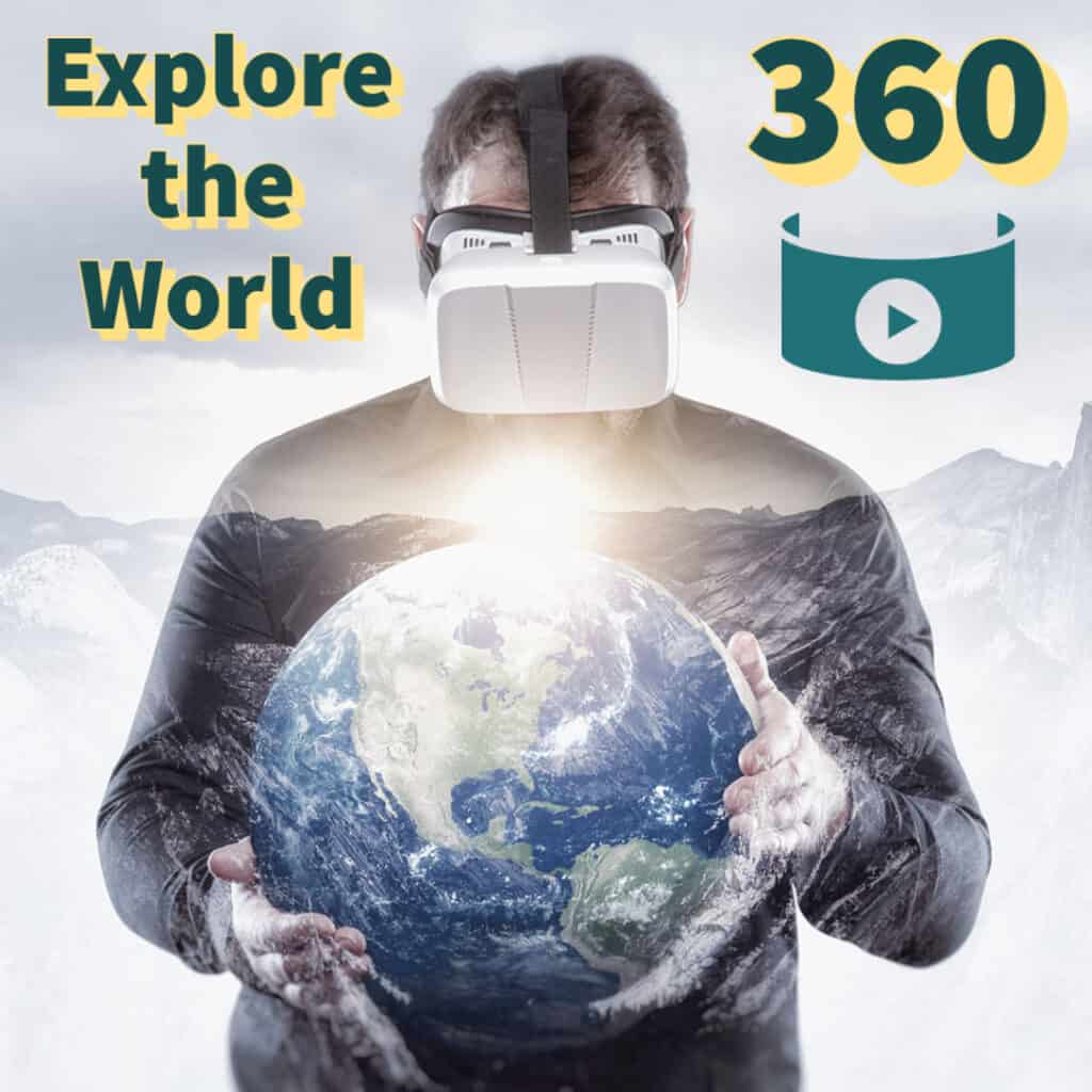 World travel with 360 video shot with 360 camera: written guides, tips and tours