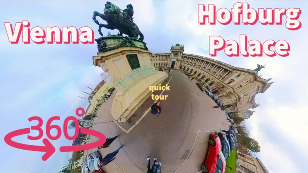 Hofburg Palace Vienna 360 VR video