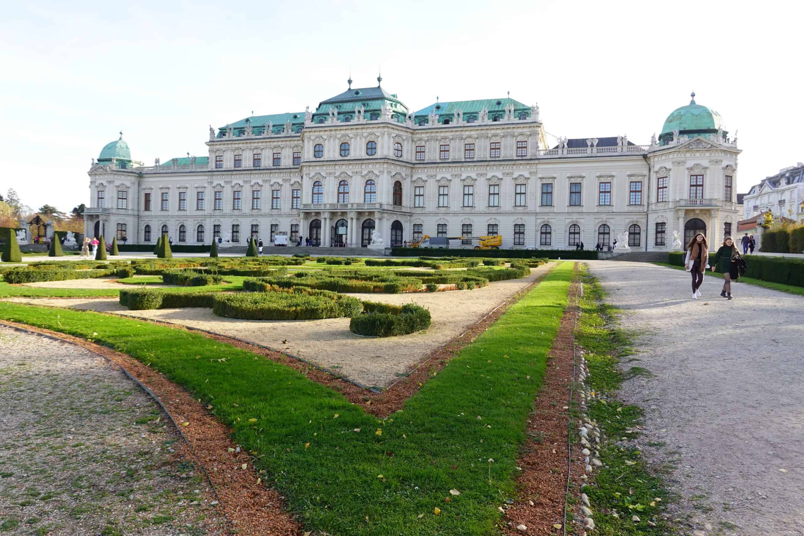 Upper Belvedere Palace in Vienna