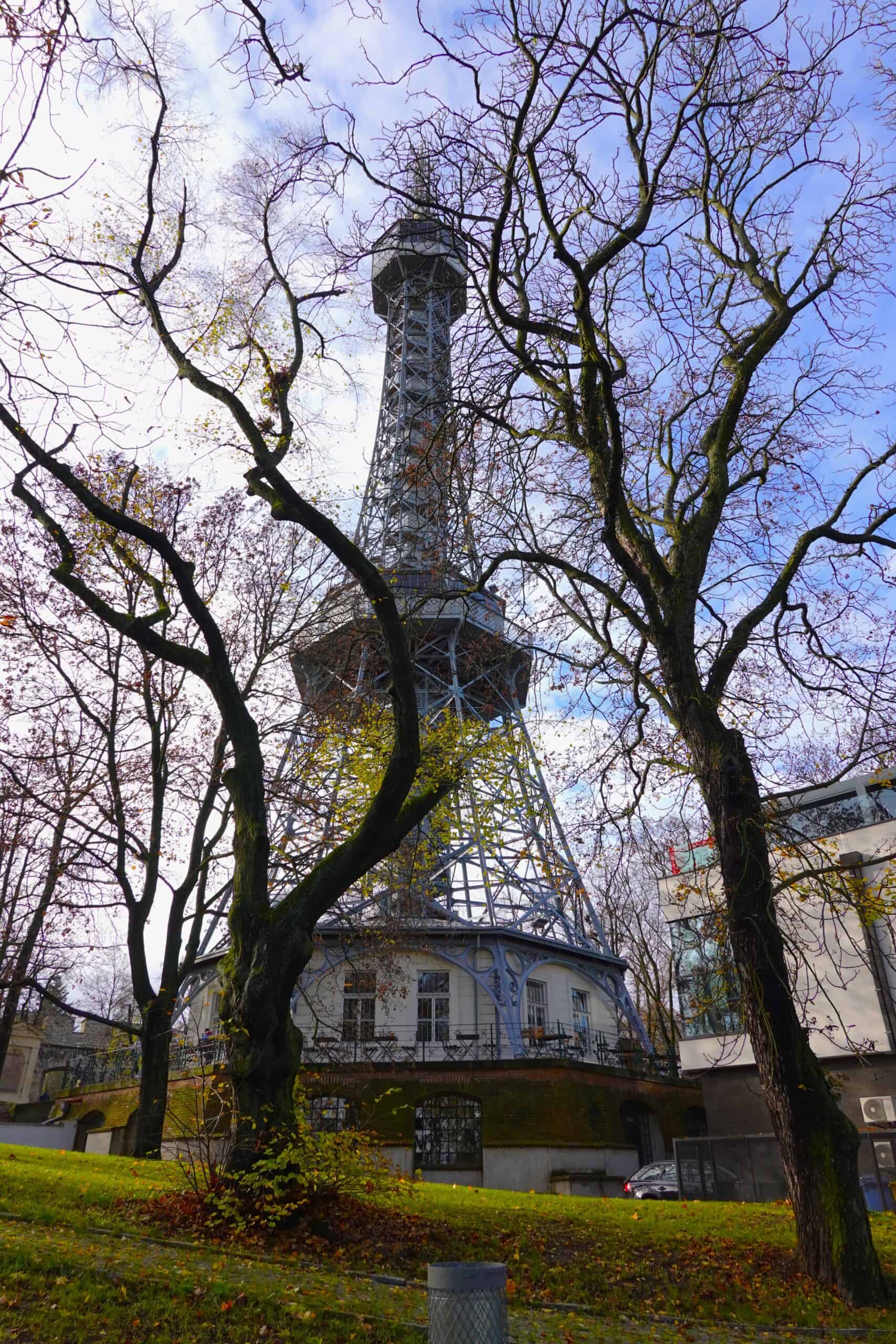 Petrin Hill Tower in Prague