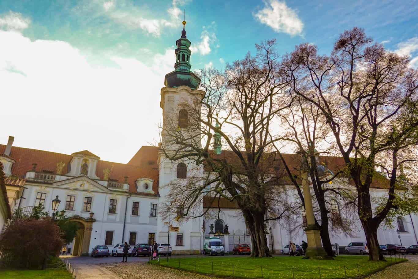 Strahov Monastery on Petrin Hill Prague