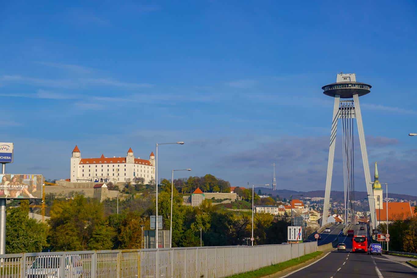 Bratislava Castle and UFO tower trip