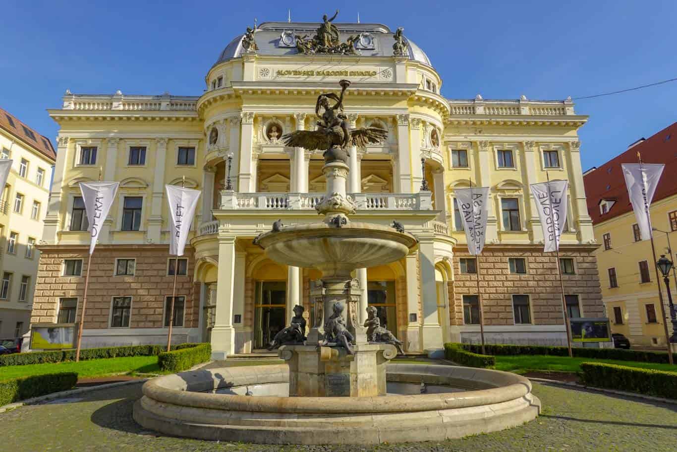 Slovak National Theater in Bratislava