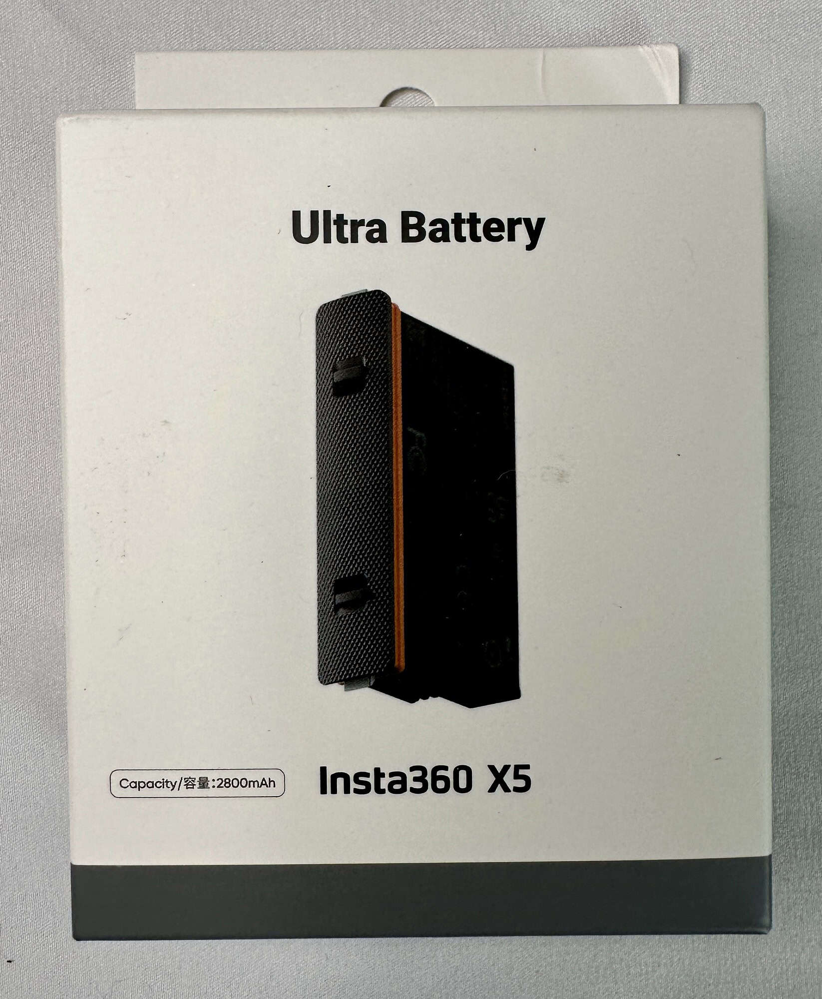 Insta360 X5 Ultra Battery in box